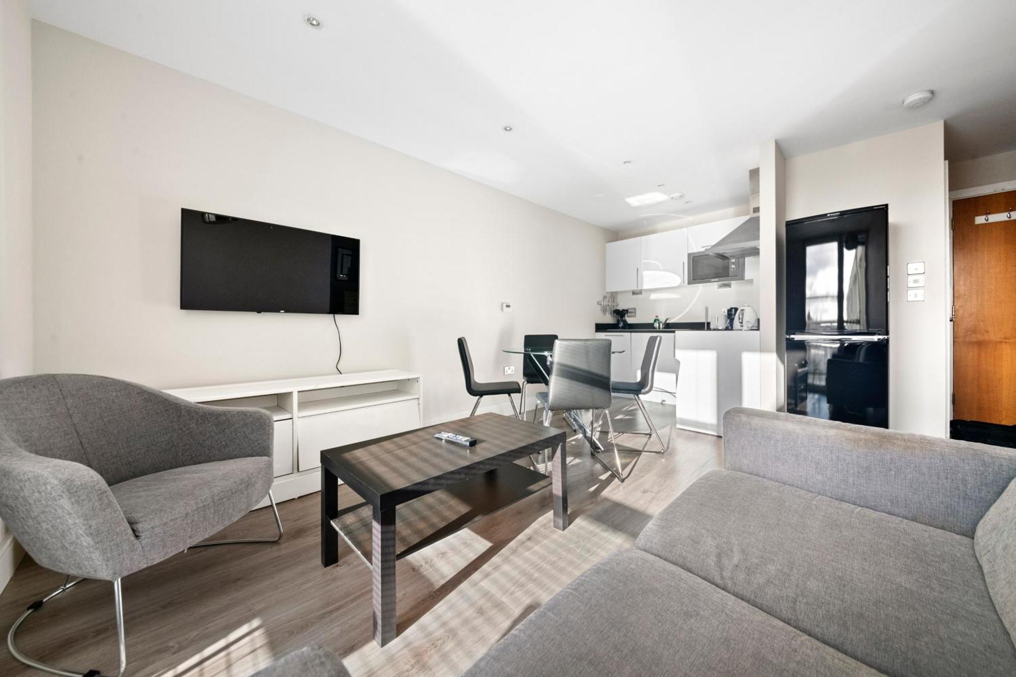 Appartamento Londwell, Canary Wharf Skyline Balcony Londra