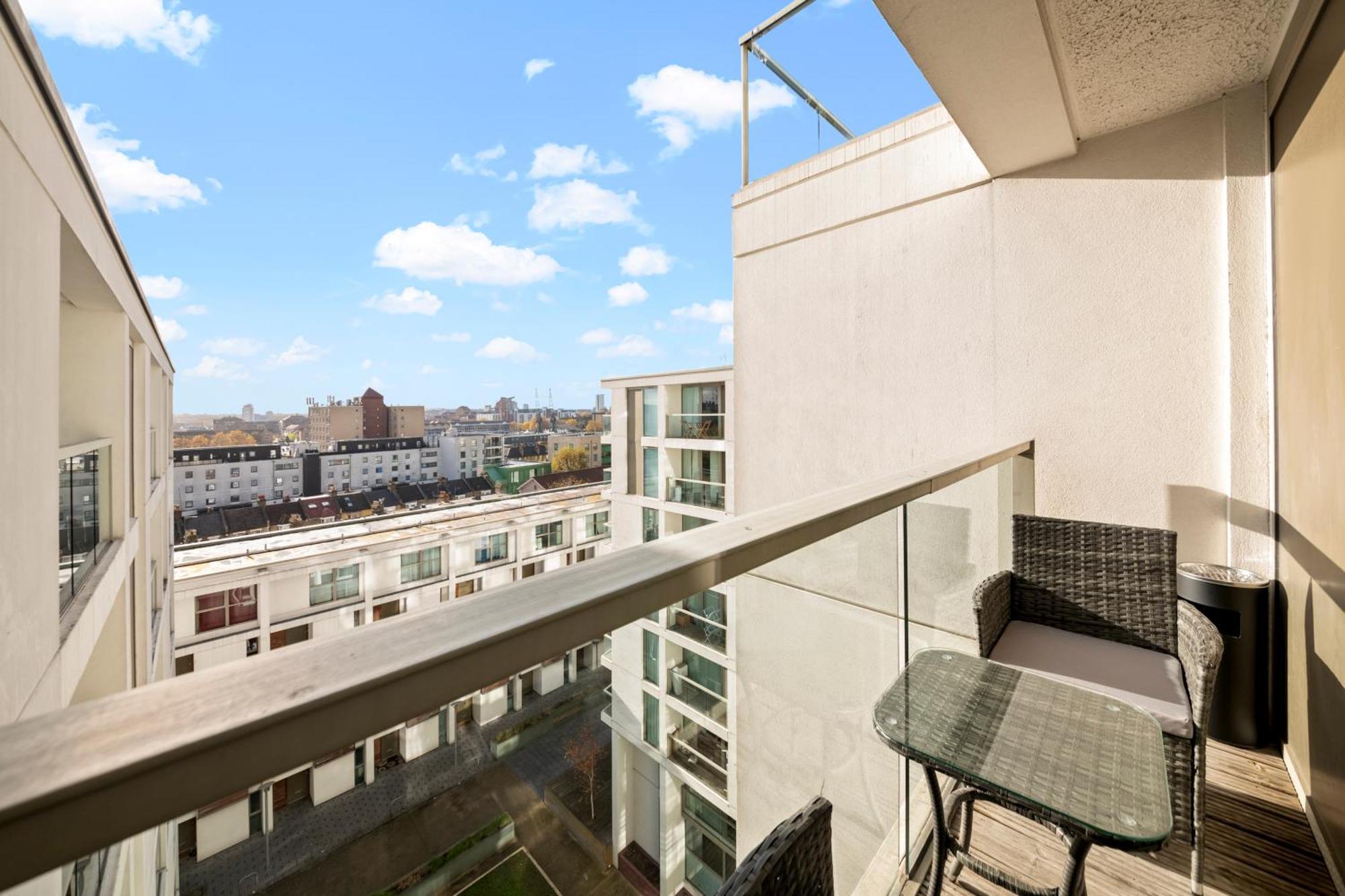 Appartamento Londwell, Canary Wharf Skyline Balcony Londra